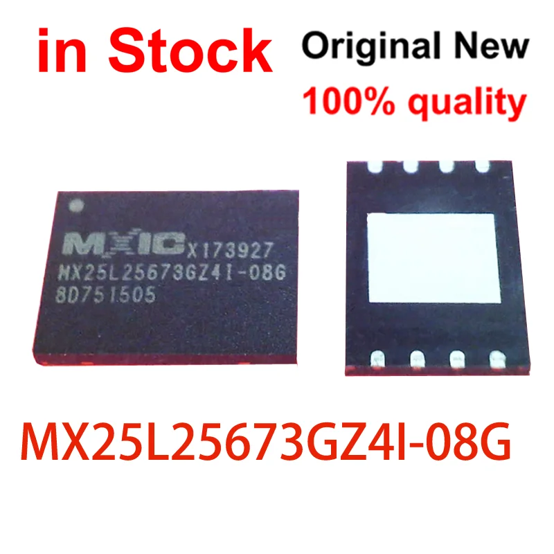 (1PCS) 100% New MX25L25673GZ4I-08G MX25L25673GZ41-08G MX25L25673GZ4I QFN-8 Chipset