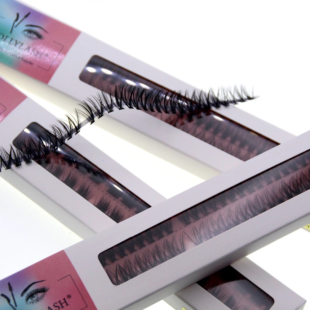 48/80 Bundles 30D 40D T50 Individual Cluster Lashes Dramatic Soft Strip Eyelashes Extension 3D False Eyelashes Makeup Cils