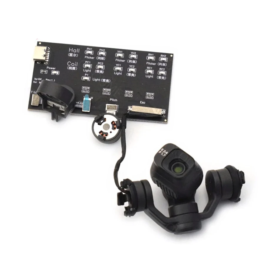 

Б/У тестовая плата для моторов подвеса DJI Mini 4 Pro, инструмент для тестирования моторов панорамирования, наклона и гироскопа для DJI Mini 3 / 3 Pro
