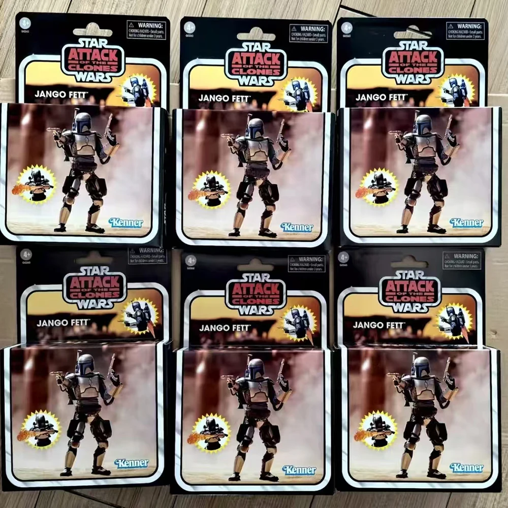 

Star Wars 3.75-Inch Attack Of The Clones The Vintage Collection Jango Fett Action Figure Collect Model Decor Toy Boys Gift