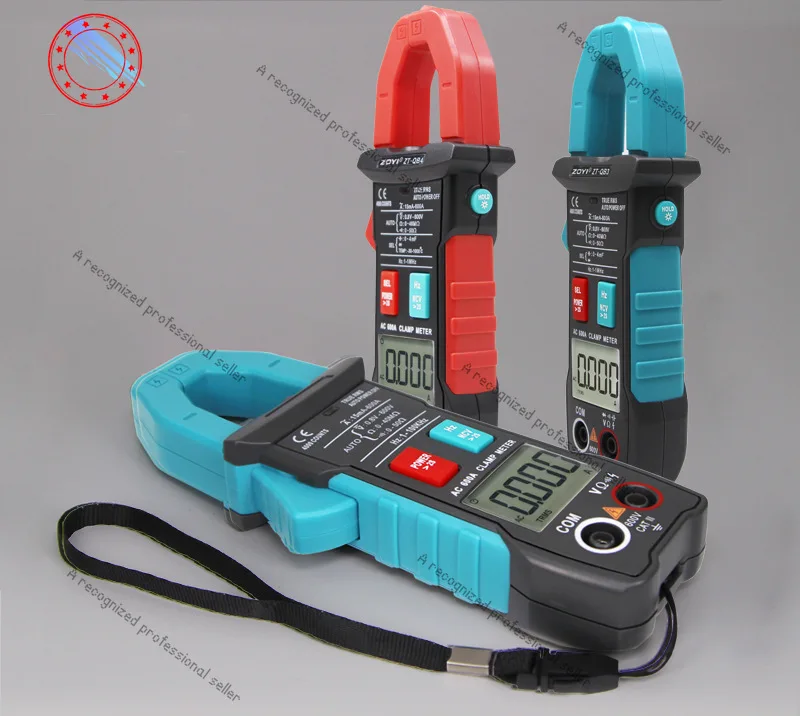 

Fully automatic clamp meter The ZT-QB1/QB9/QB4 AC/DC current digital clamp multimeter has high precision
