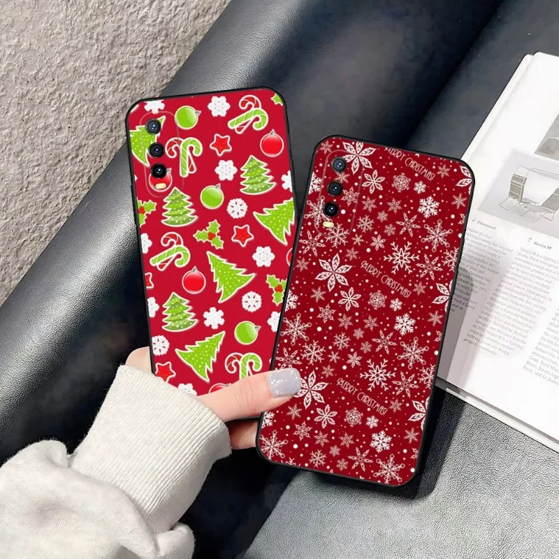 Christmas New Year Phone Case For Huawei Y 3 2020 2017 II 5 2018 2019 5 P 6 Prime Pro 2019 7 A 9 S Nova 9SE Nova 6-4g Soft TPU