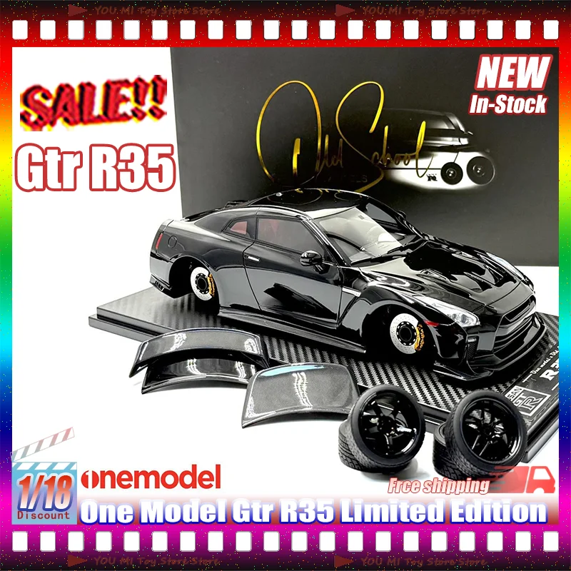 

Новинка в наличии 1:18, одна модель Gtr R35, ограниченная серия, имитация смолы, миниатюрная модель автомобиля, детские игрушки на заказ, подарки, коллекционные