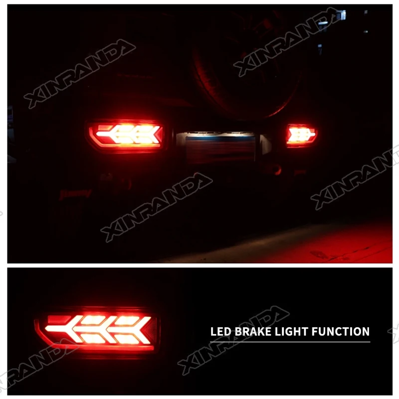 Aksesori Jimny Lampu Belakang Lampu Belakang untuk Suzuki Jimny Jb64 Jb74 2018 2019 2020 2021 2022 2023 2024