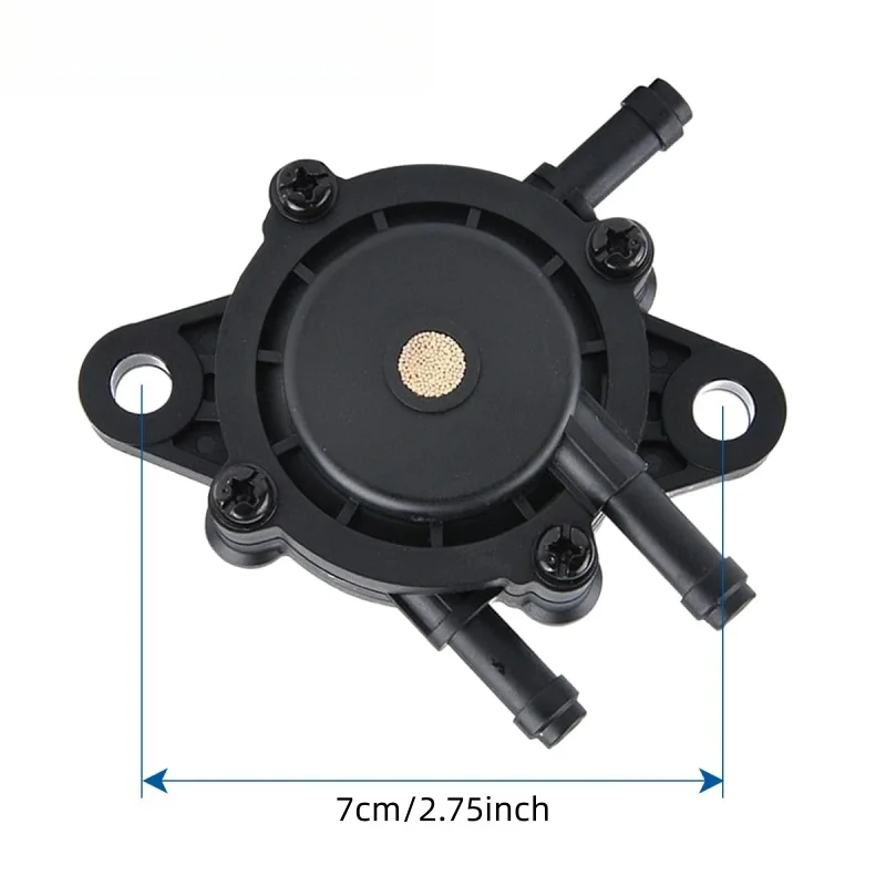 Electric Fuel Pump with Filter Kit, Replaces OEM 491922 691034 692313, Compatible with Lawn Mower Tractor Small Engine Gas Pump