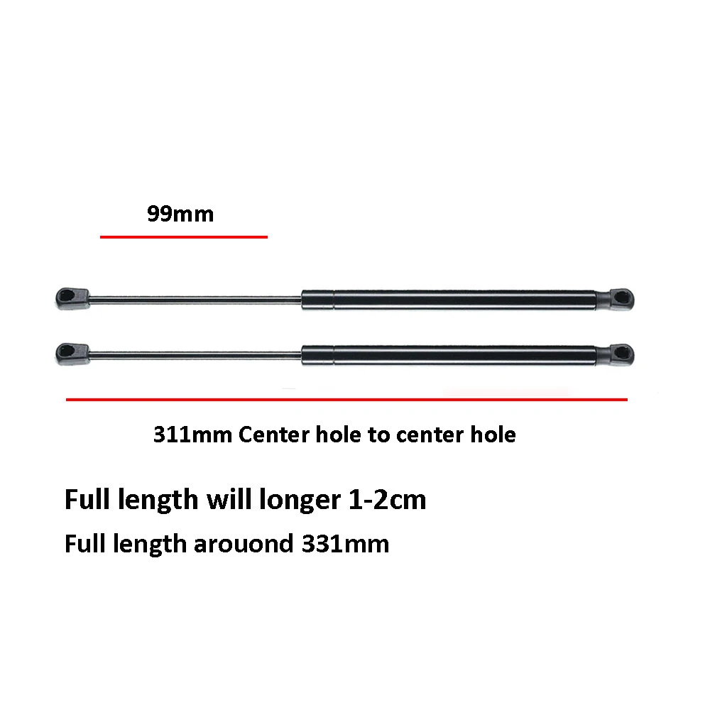 2PCS Front Hood Lift Support Gas Spring Shocks Struts for BMW 520i 528i 530i 535d 2011 2012 2013 2014 2015 2016 2017 51237309119