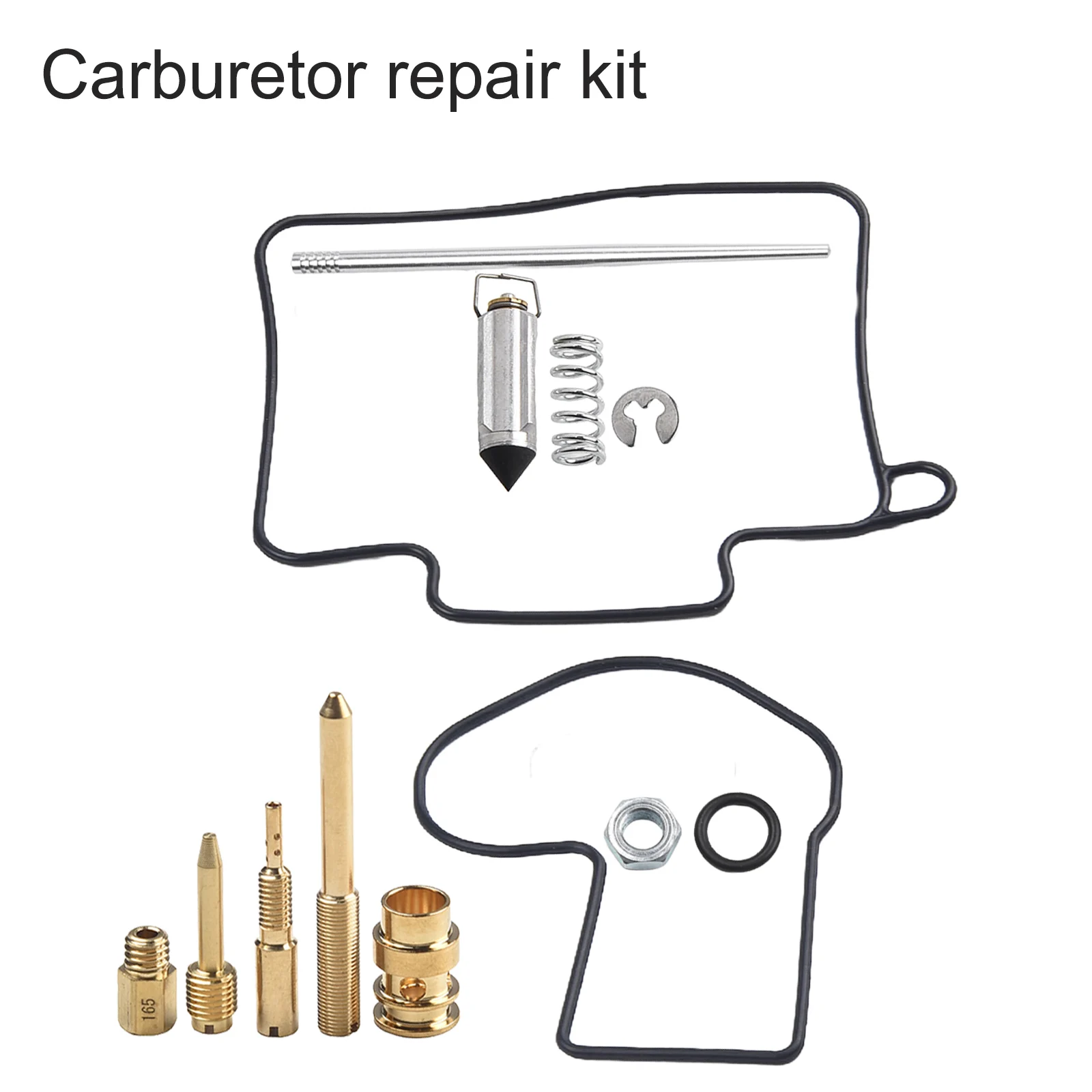 

Комплект для ремонта карбюратора с прокладкой для форсунок для мотоциклов CR125R 2004-2007, совместимый с Mikuni, для TMX 38, ремонтный набор