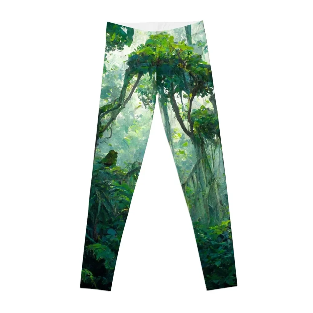 

green forest Leggings Women's sports sports for gym sporty woman push up Womens Leggings
