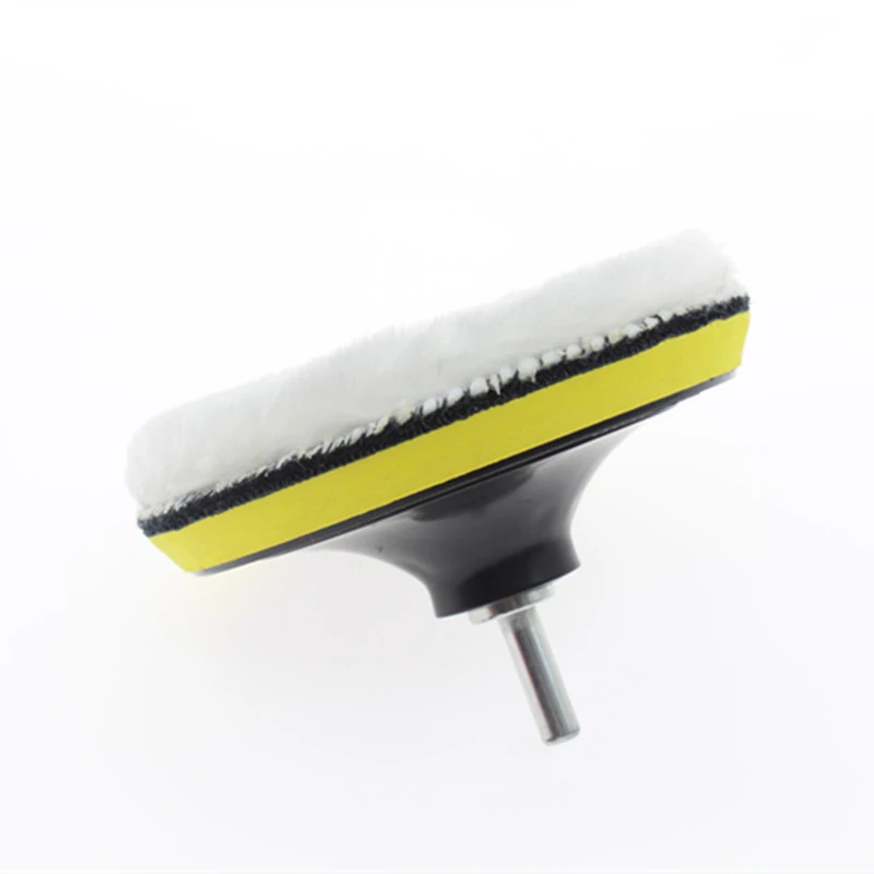 

Set Polishing Pads Soft Waxing Inch Kit Polisher Rotary 125mm Tool 4pcs 5'' White Accessories Wool Angle Latest