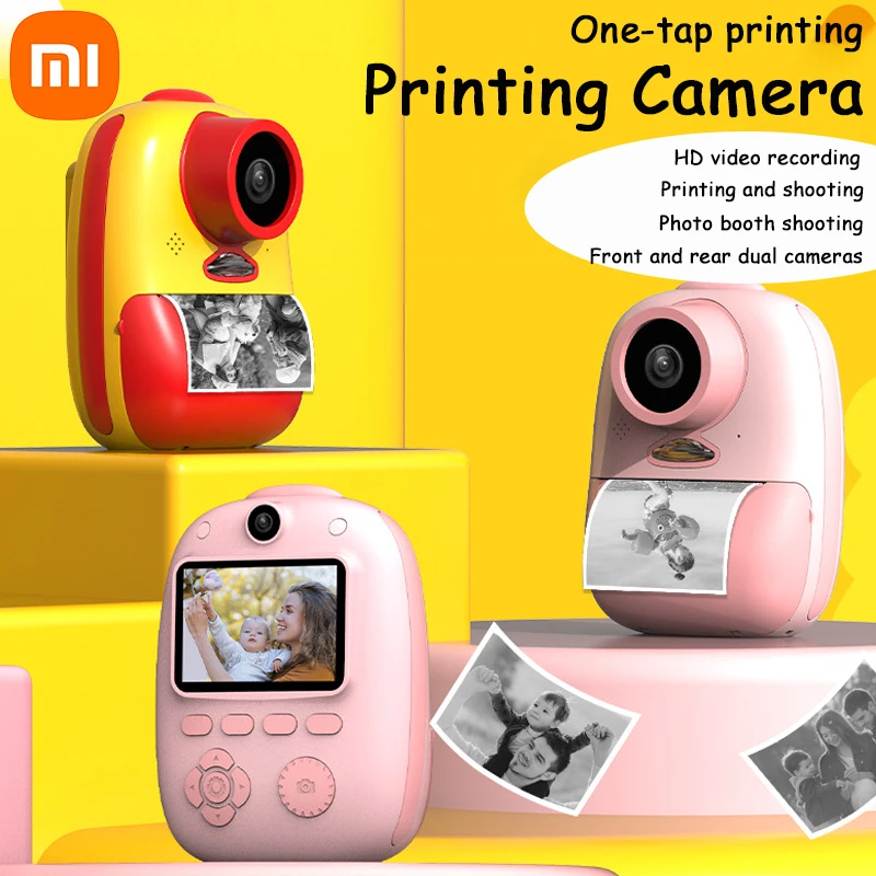 Xiaomi Mini Print Camera Photo Portable 26MP High-definition Children's Real-time Digital Camera With Thermal Photo Paper