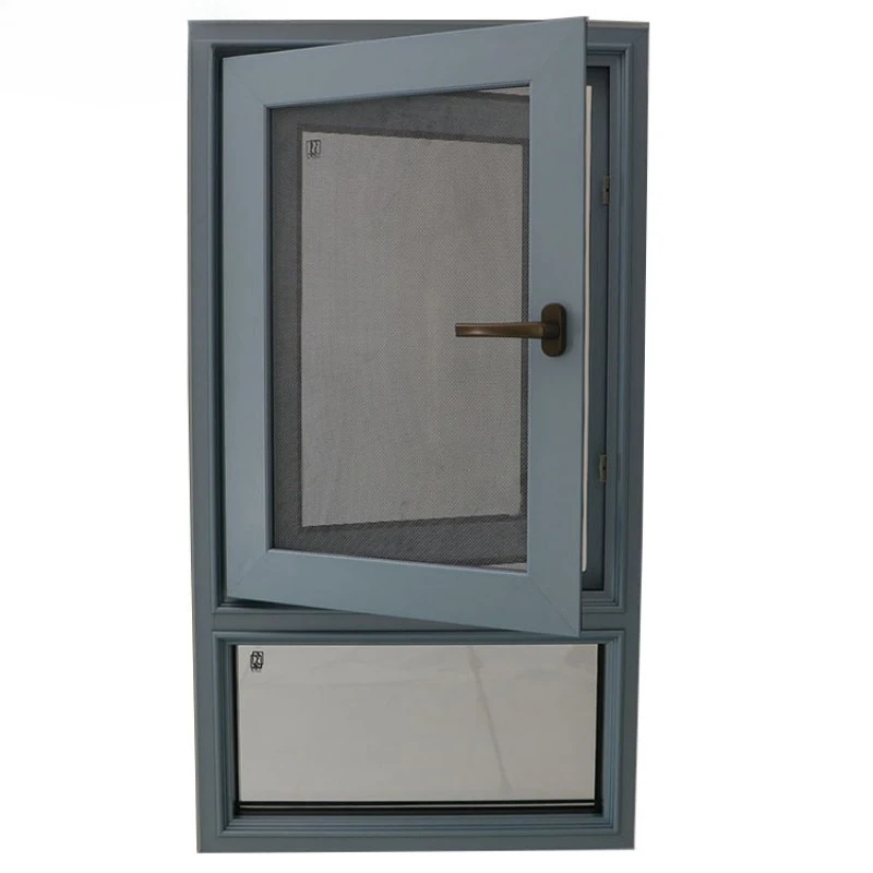 

Sound insulation aluminum alloy casement window, kitchen heat insulation window screen integrated window