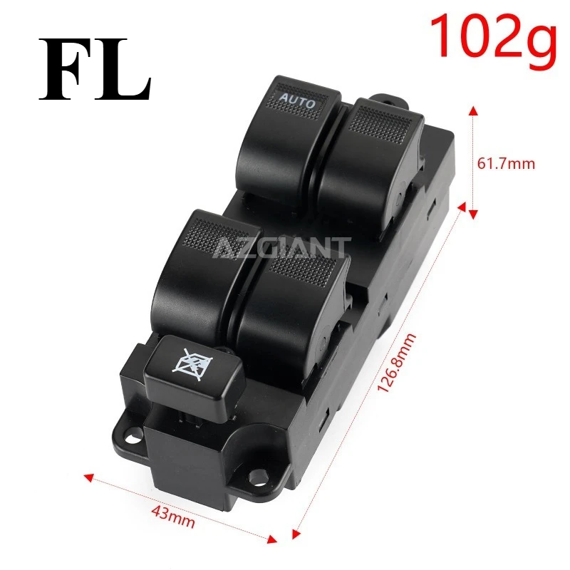 Car Window Glasses Control Button for Mazda 3 6 2.3L 2.5L 3.0L 3.7L Lifter Switch 2003 2004 2005 2006 2007 2008-2012