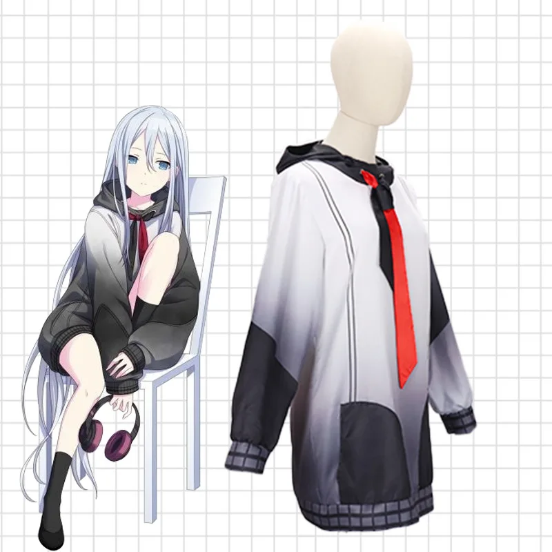 Anime Yoisaki Kanade Cosplay Hoodies Projekt Sekai Bunte Bühne! Feat Knd Costumes 25:00 bei Nightcord K Wig Headgear