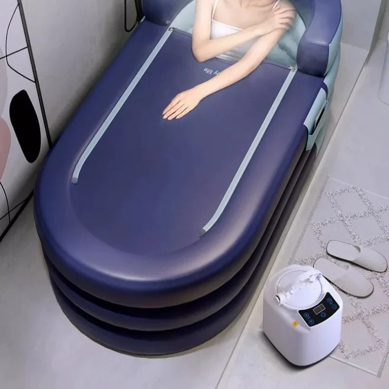 Adults Hot Bath Tub Foldable Portable Choice Lazy Bath Tub Above Ground Pet Vasca Da Bagno Pieghevole Adulto Home Furniture