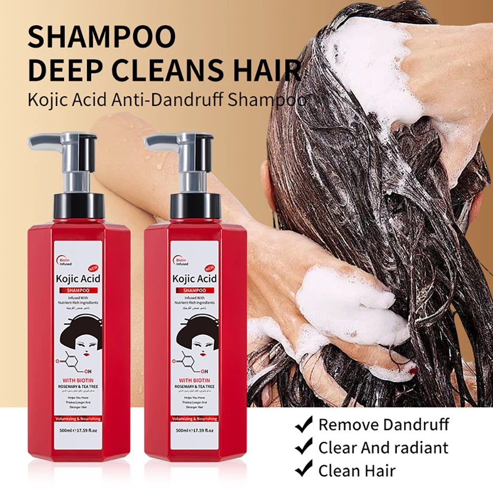 

Kojic Acid Shower Gel Shampoo Kojic Acid Shampoo Dandruff Removal Fluffy Smooth Hair Care Oil Control Hair Mask Hair Conditioner