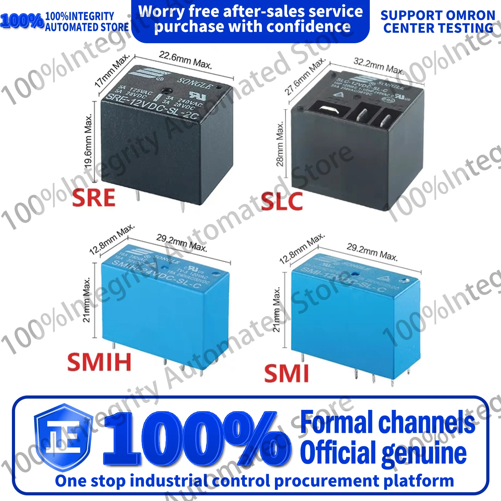 

5PCS relay SMI-05VDC-SL-A SMI-24VDC-SL-2C 24VDC-SL-A -SL-C -SL-2C 5A 10A 4/5/8PIN