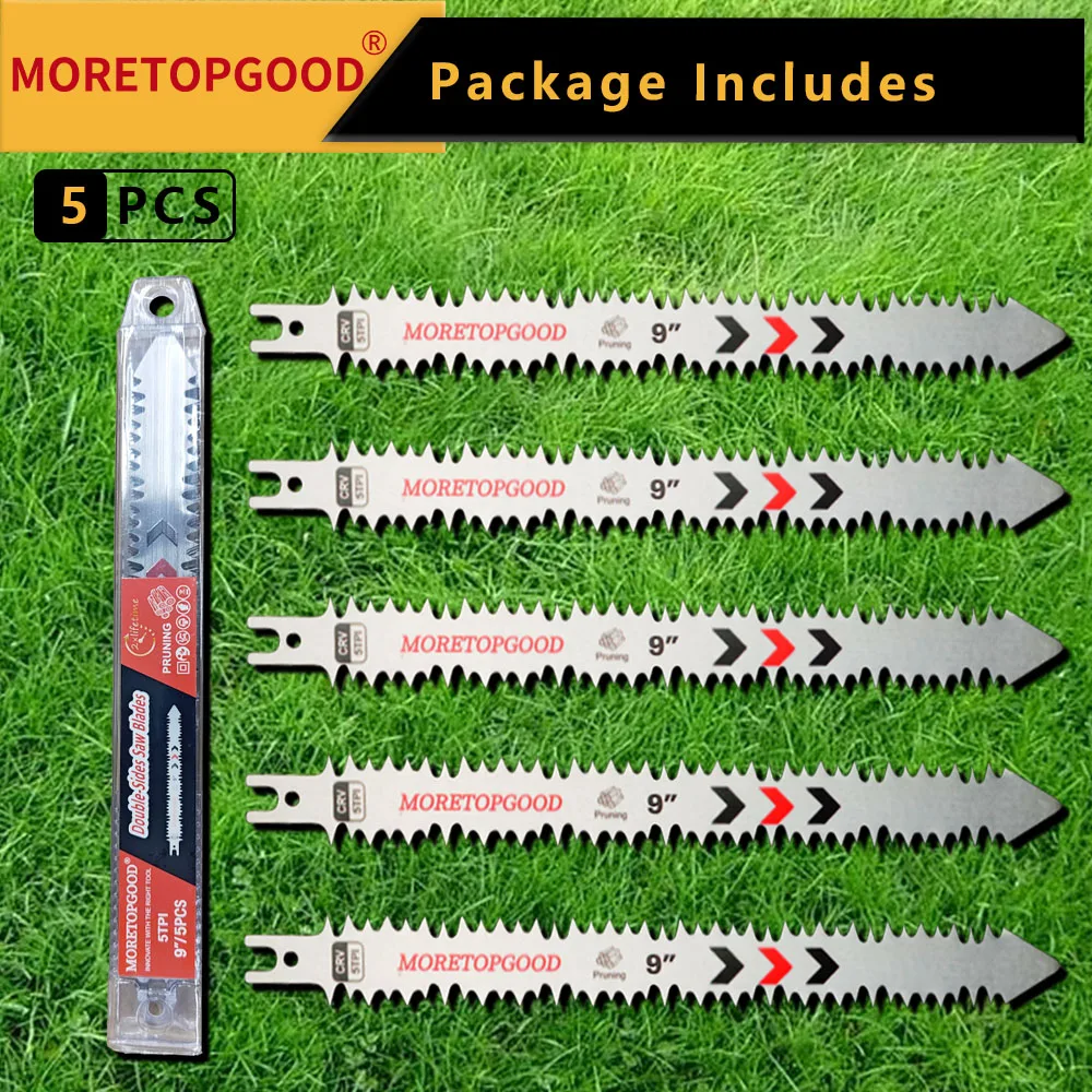 

Двустороннее полотно для сабельной пилы, 6 дюймов, с японскими зубьями, для обрезки дерева, бамбука, веток, корней