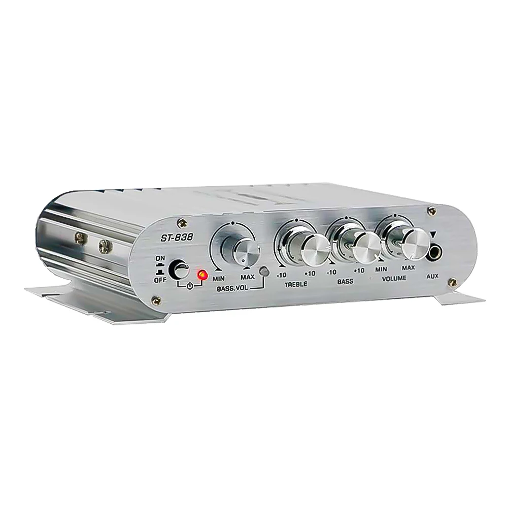 VODOOL ST-838 HiFi Amplifier Black 3