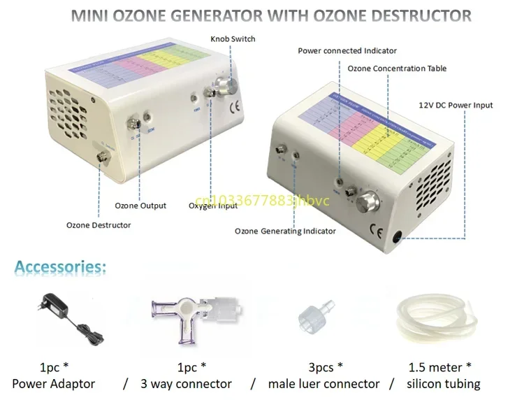 Medical Ozone Machine Kit Home Clinic Uses Therapeutic Medical Ozone Generator