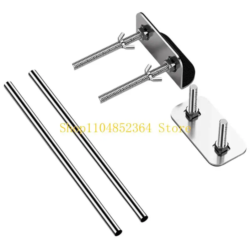 أداة تسوية الحوض العالمية 652F، إطار فولاذي مقاوم للصدأ، تعديل مجاني