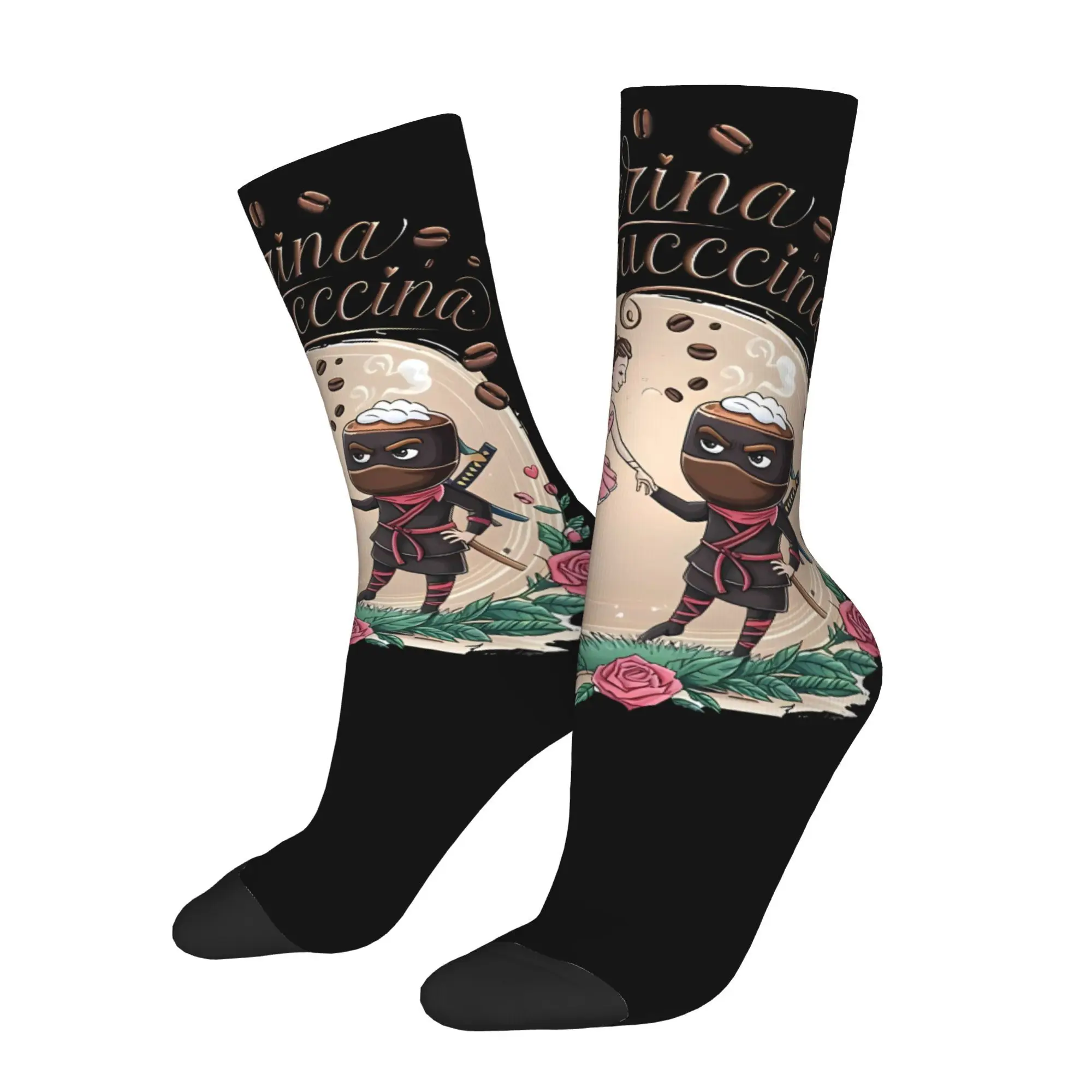 

Italian Brainrot Men Socks Cycling Year Round Comfort Stockings for Cycling Daily Wear