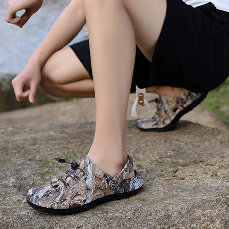 

Нескользящие мягкие мужские сандалии, мужские туфли с отверстиями, скидка, низкая цена, стильные сандалии для взрослых с цифрами 41 на лето