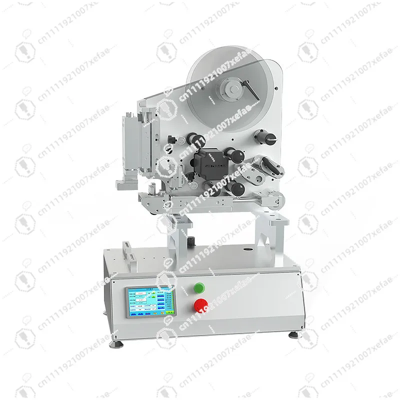 Automatic PLC-controlled Electric Motor-driven Bottle Labeling Machine, Suitable for Paper Labels for Glass/aluminum Foil