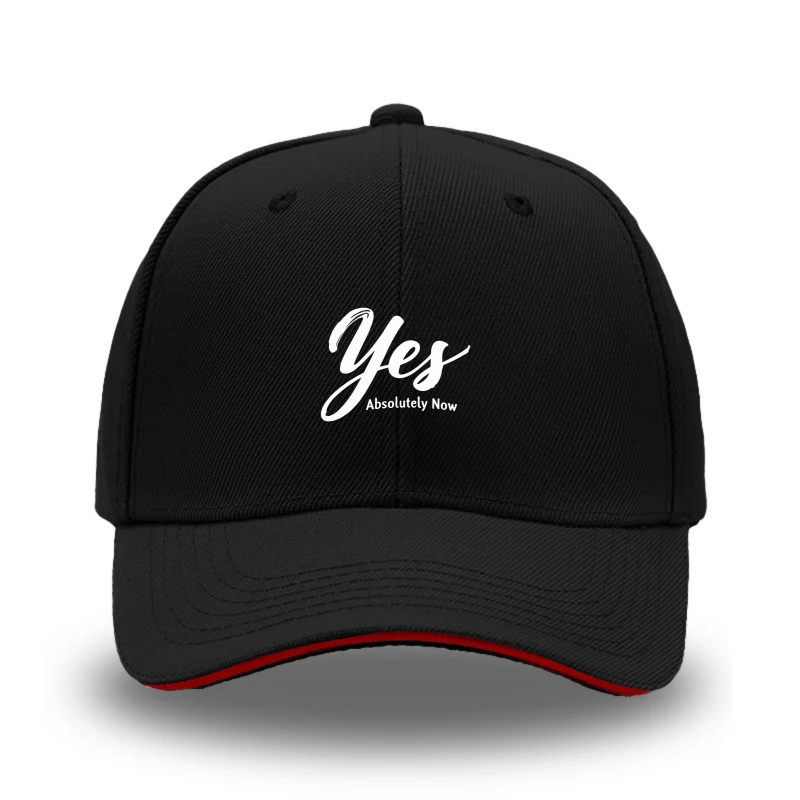 

OPE NOT TODAY Printed Washed Baseball Cap Retro Style Soft Sweatband Adjustable Light Versatile Hat for Outdoor Sports Daily Wea