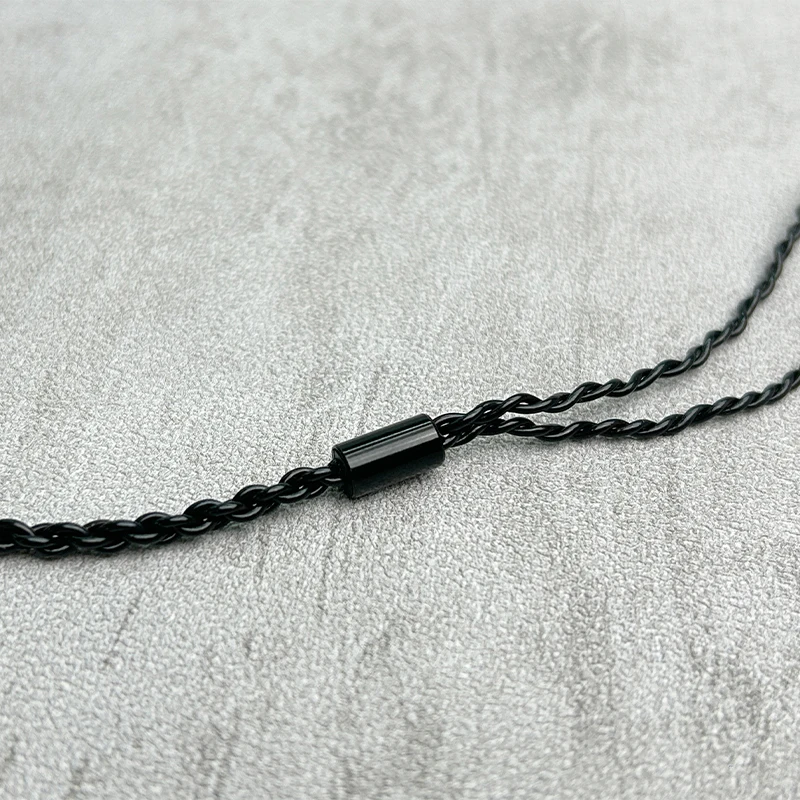 Cable de actualización de mejora de calidad de sonido, auricular HIFI con enchufe MMCX Chapado en plata y cobre sin oxígeno de alta pureza