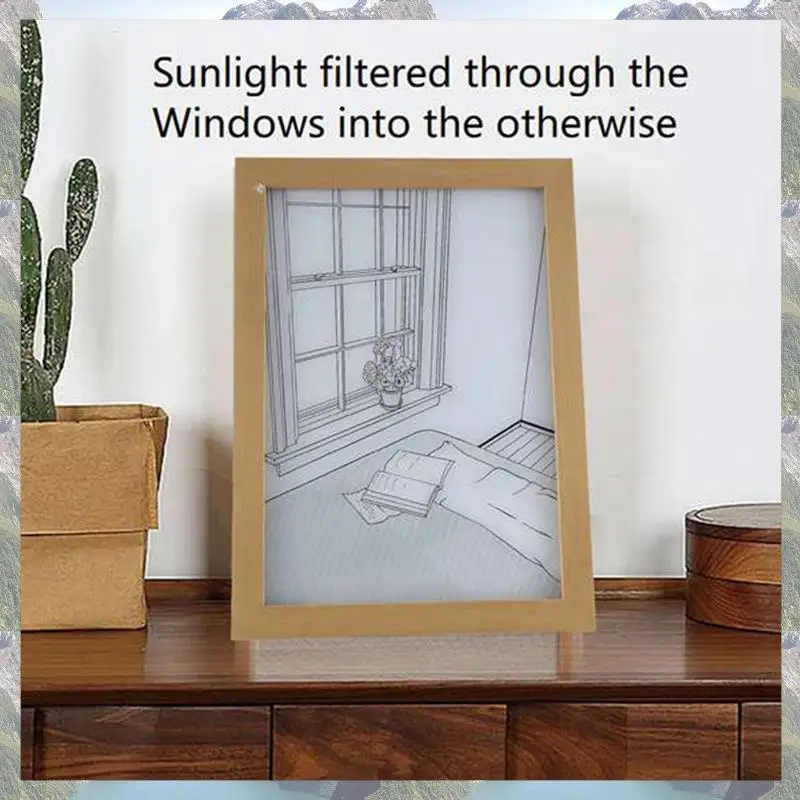 

2025 Trend USB Bedside Light Art Lamp Home Decor Sunshine Painting Night Light Birthday 23X17cm