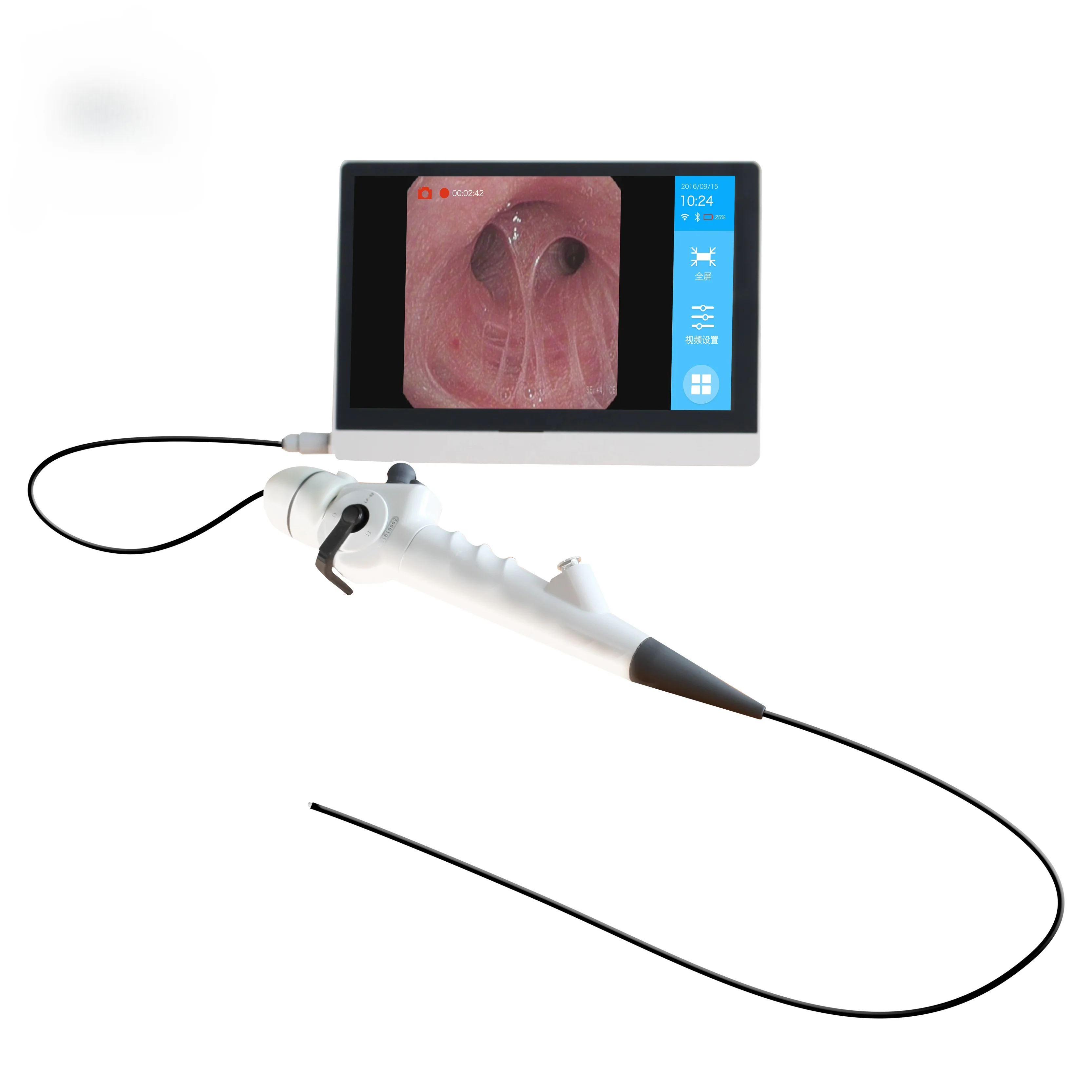 IN-P029-2 высококачественный гибкий волоконно-оптический Ларингоскоп