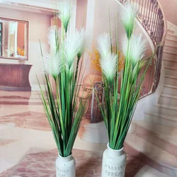 95cm 7 Head Large Reed Grass Artificial Onion Bouquet Wedding Indoor Artificial Flower Branches Home Party Decorative Plants