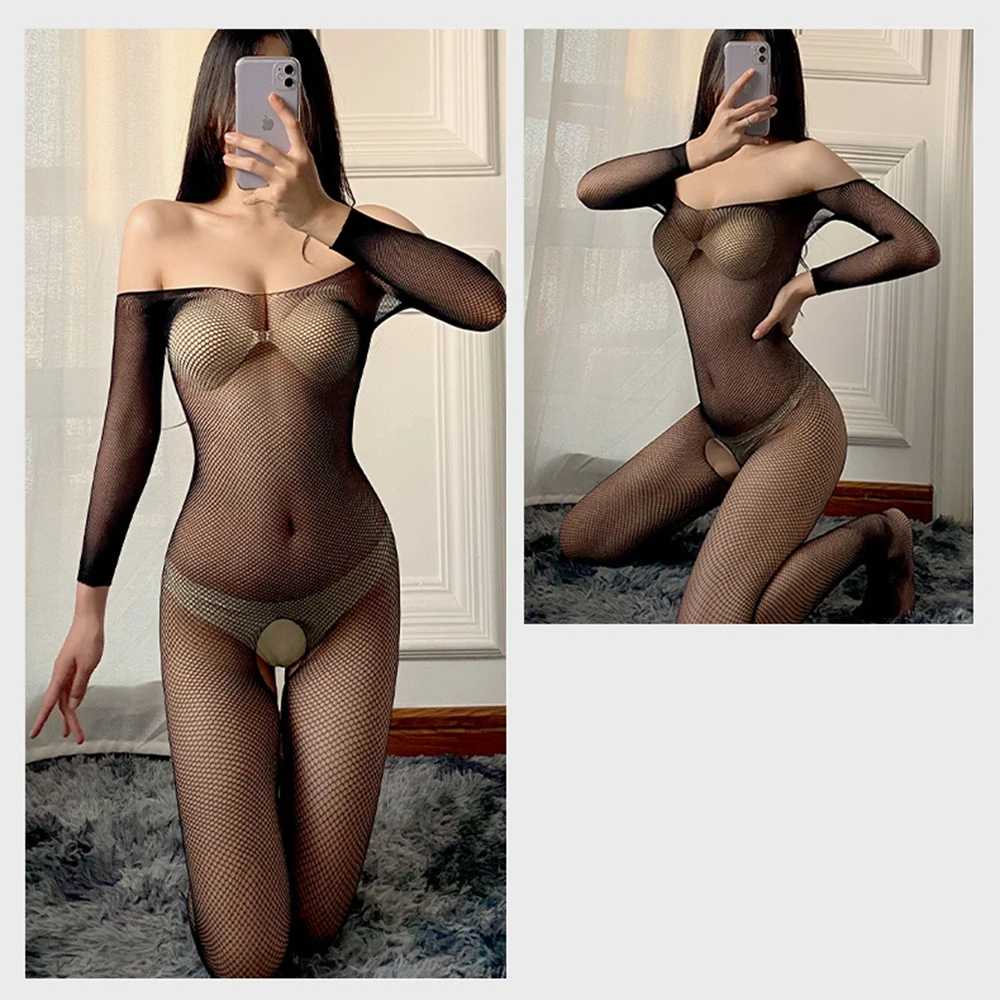 حجم كبير ملابس خاصة مثيرة ملابس داخلية مفتوحة المنشعب مثير ingerie كم شبكة صيد السمك الجوارب الملابس الداخلية جوارب الجسم