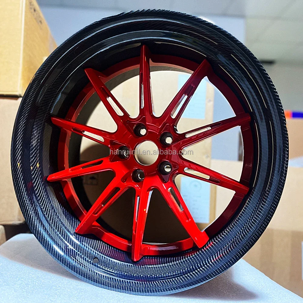 20x12,5 j tiefe Felgen geschmiedete Kohle faser räder 20 Zoll 5x114,3 5x für gtr bmw