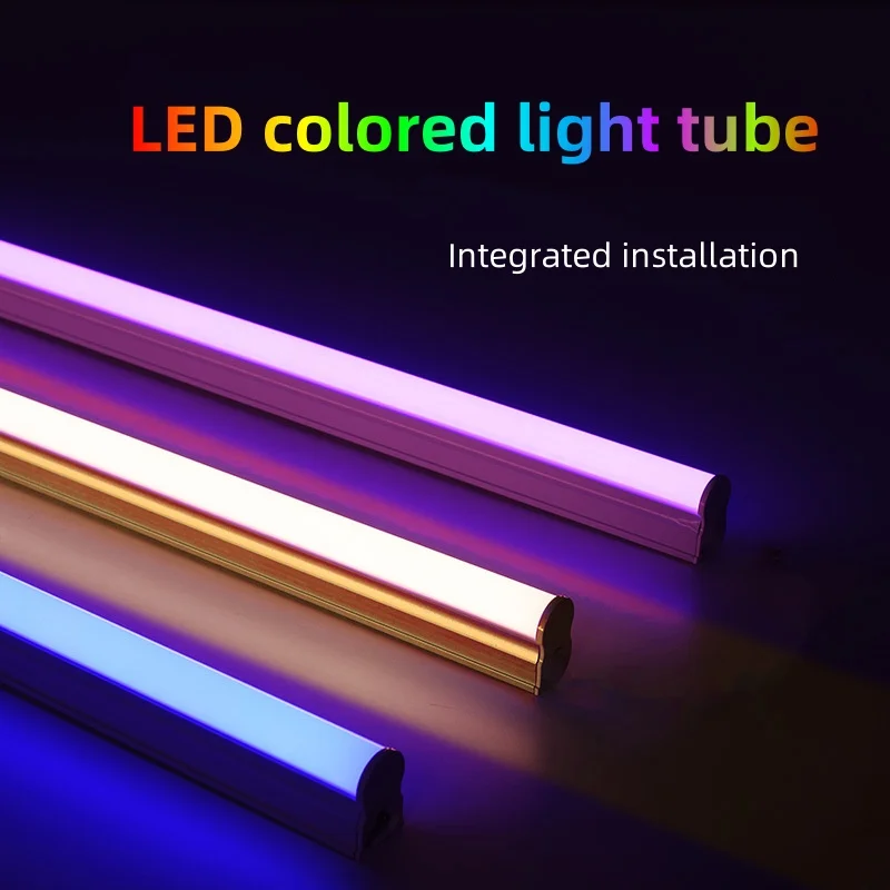 

10pcs Led Tube Light T5 T8 Super Bright 220V Home Kitchen Cabinet Lamps Tube Bar For Living Room Bedroom Closet Lighting Fixture