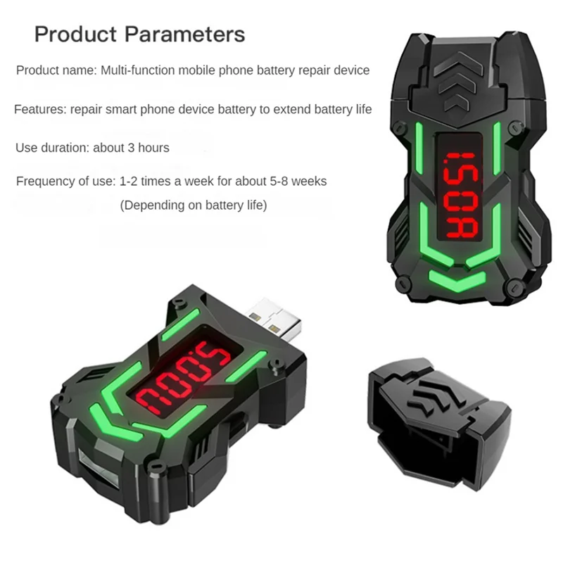 일일 다기능 휴대폰 배터리 수리공, 스마트폰 장치의 배터리 수리 및 배터리 수명 연장