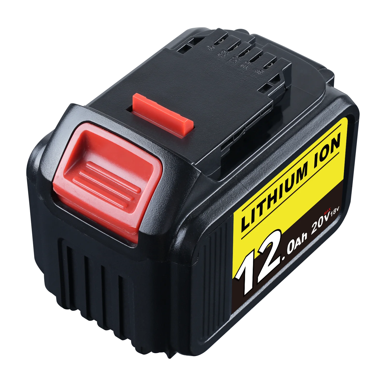 فانون 12Ah DCB205 ماكس 20 فولت بطارية ليثيوم استبدال لديوالت DCB200 DCB202 DCB204 DCB206 DCB180 DCB183 Cordles أداة بطارية دبوس #3