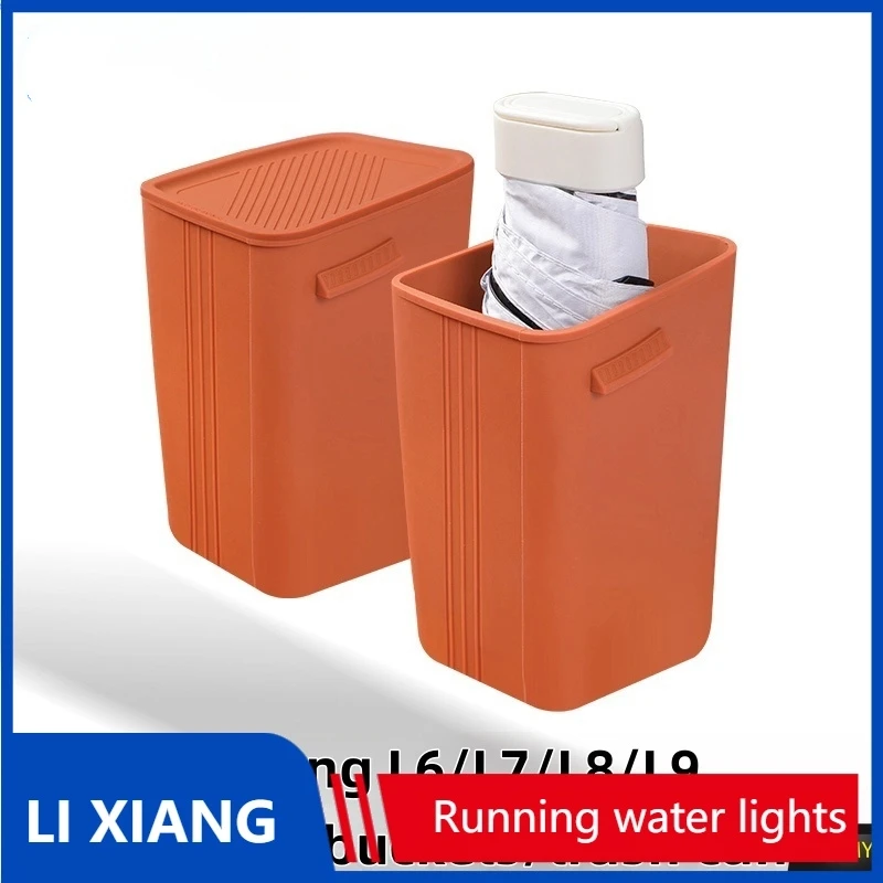 

LIXIANG L6L7L8L9 Car trash can Storage box Silicone umbrella bucket umbrella storage box car interior accessories accessories