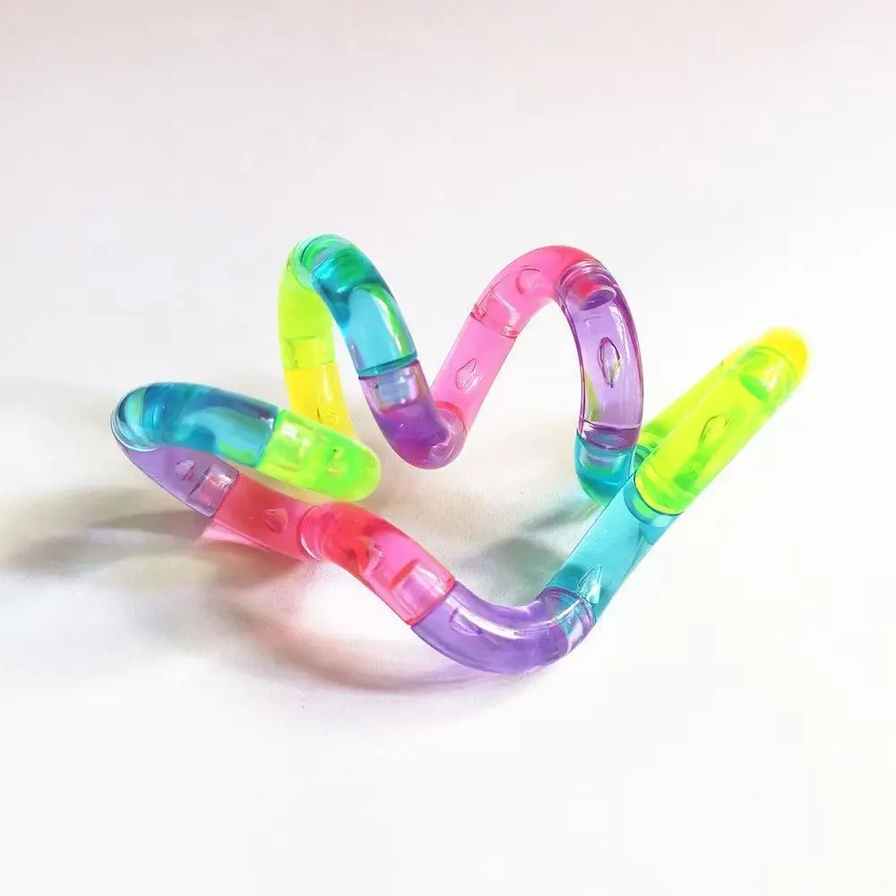Angst Stress Relief Twisty Toys Stressabbauendes Spielzeug Sensorisches Zappelspielzeug Entspannung Squeeze Twist Chain Spinner Alternative