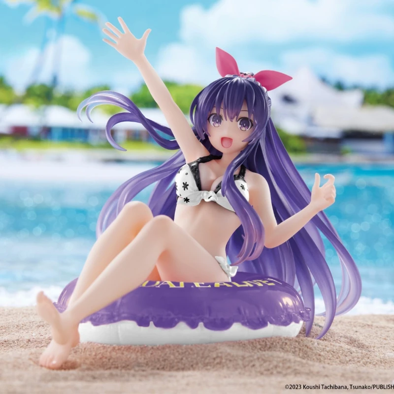 

DATE A LIVE Yatogami Tohka Swimsuit beauty Original genuine 10cm PVC Action Anime Figure Model Toys Figure Collection Doll Gift