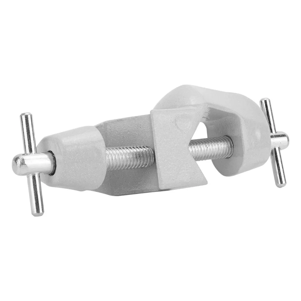 Metal Laboratory Cross Clamp Large Size Double Top German Style Double Top Clamp Silver Cross Shape Large Support Stand Clamp