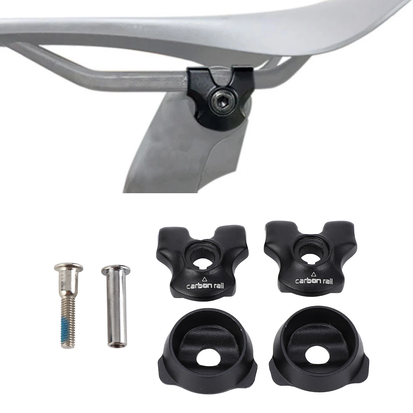 

Bike Seat Post Clamp Stainless Steel Ergonomic Design Bike Seat Tube Clamp Seat Post Tube Clip Cycling Accessories 7x9mm