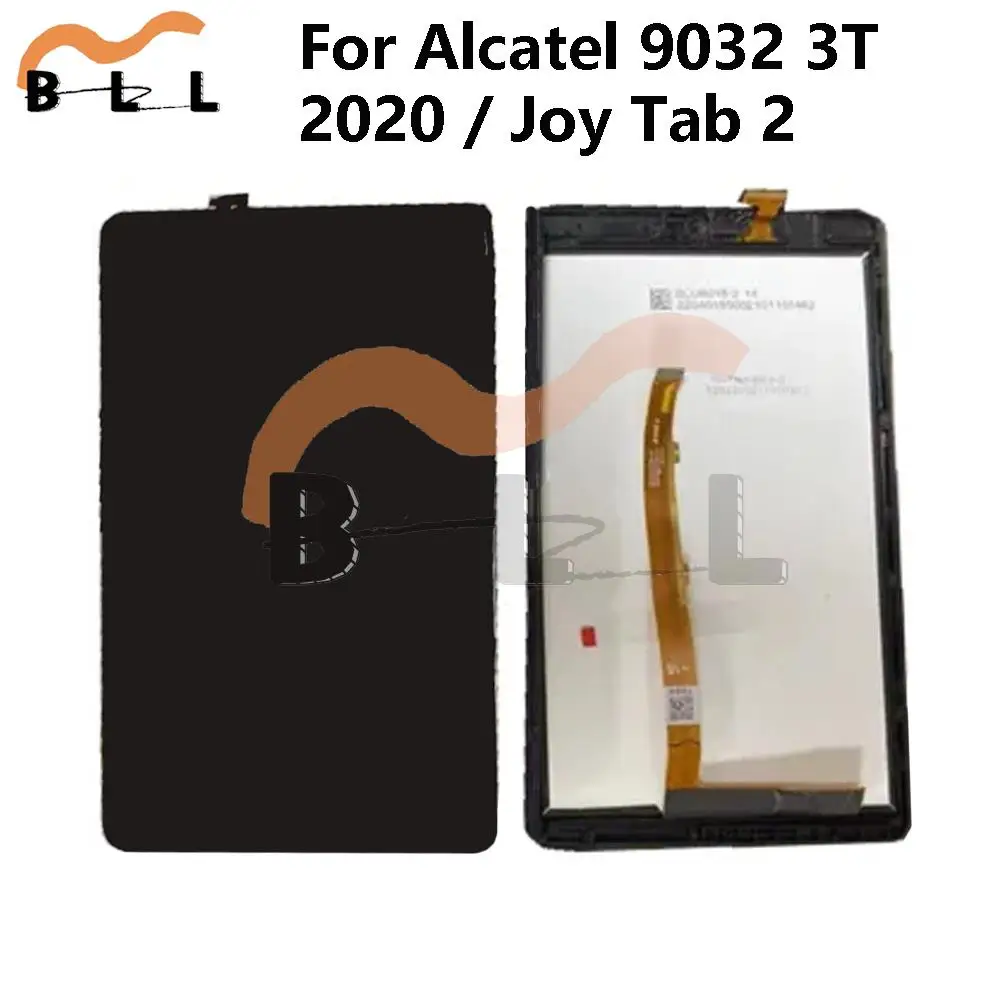 For Alcatel 9032 3T 2020 / Joy Tab 2 LCD Display Touch Screen Sensor Panel Digitizer Glass Assembly Front Display LCD With Frame