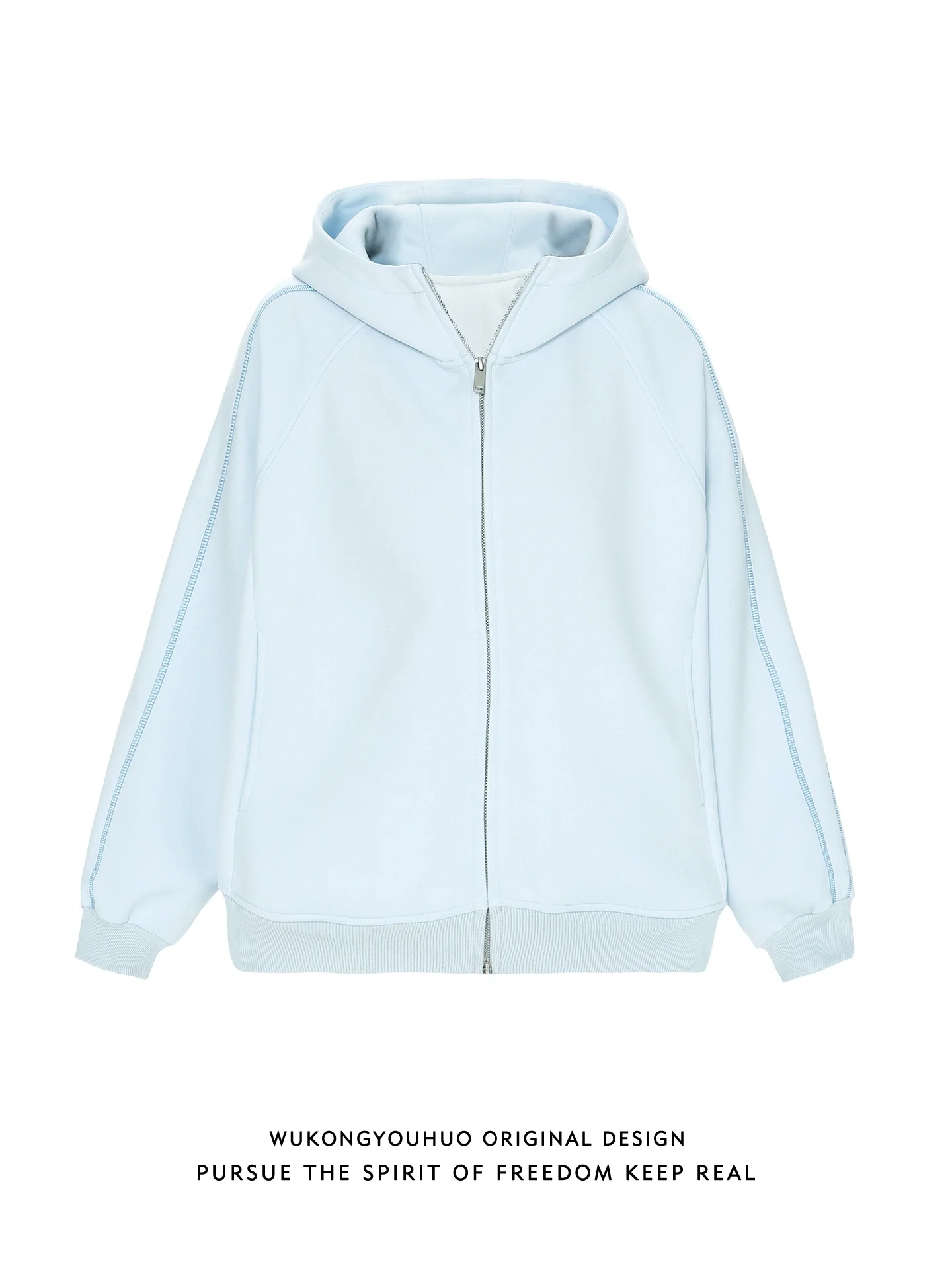 

Ретро-кардиган-худи оверсайз из смесового хлопка и полиэстера, износостойкий, с длинными рукавами, для пар, весенняя коллекция