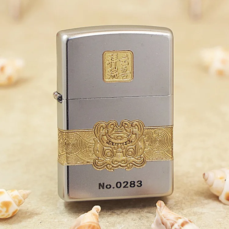 

Оригинальная зажигалка Zippo, медная ветрозащитная Зажигалка для сигарет, керосиновая зажигалка, подарок с кодом против подделки