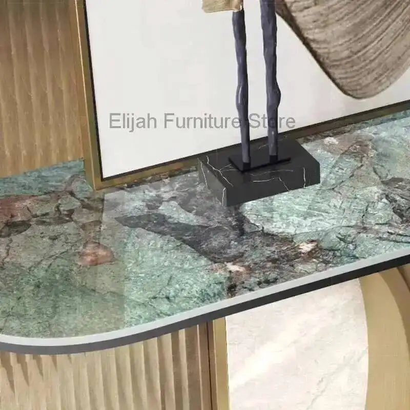

Italian Console Table Luxury Premium Design Aesthetic Entrance Hall Console Table Trendy Living Room Wohnzimmer Tisch Furniture