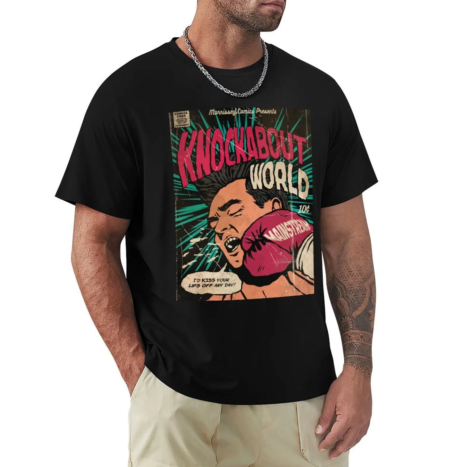 

Boxing Moz T-Shirt Urban Style Print T-Shirt