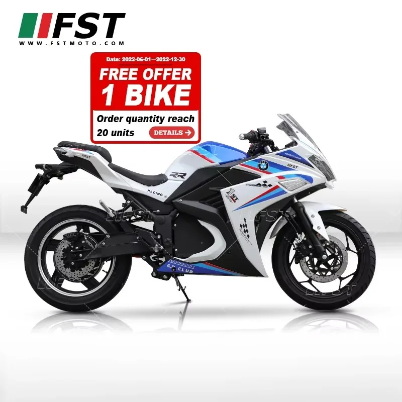 Xiangyin Bici sportiva a lungo raggio di alta qualità Street Legal 2000W Moda in vendita Batteria da corsa Motocicletta elettrica per adulti