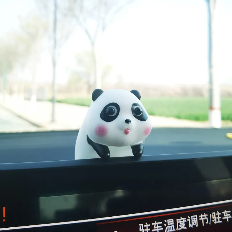 Car Interior Decoration Piggy With Glasses And Earphones Center Console Decoration Rearview Mirror Pendant For Car Accessories