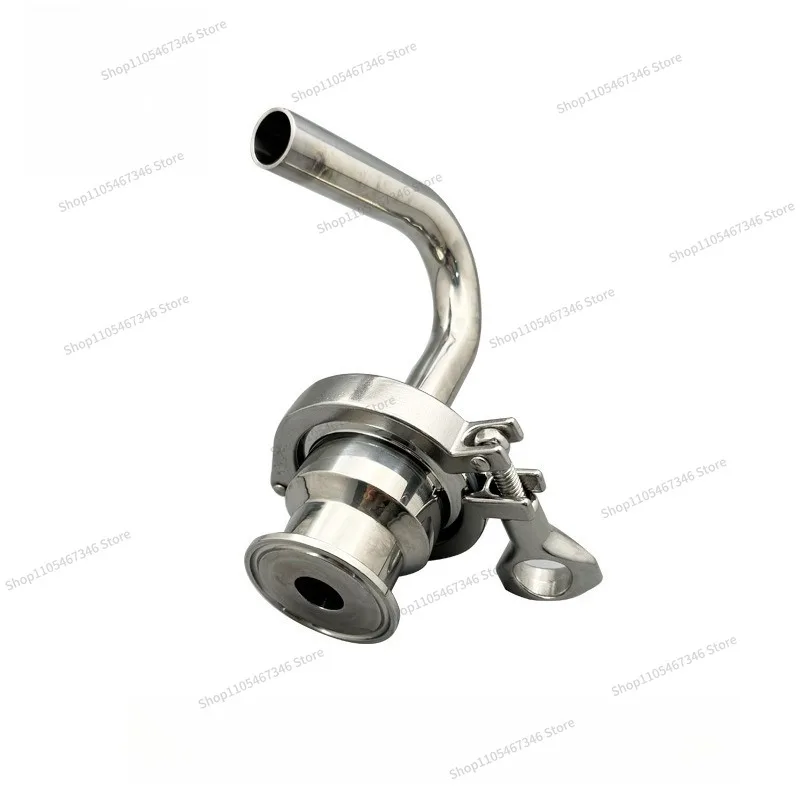 For 304/316L Stainless Steel Float Type Exhaust Valve Sanitary Automatic Exhaust Valve Built-in PP Hollow Ball